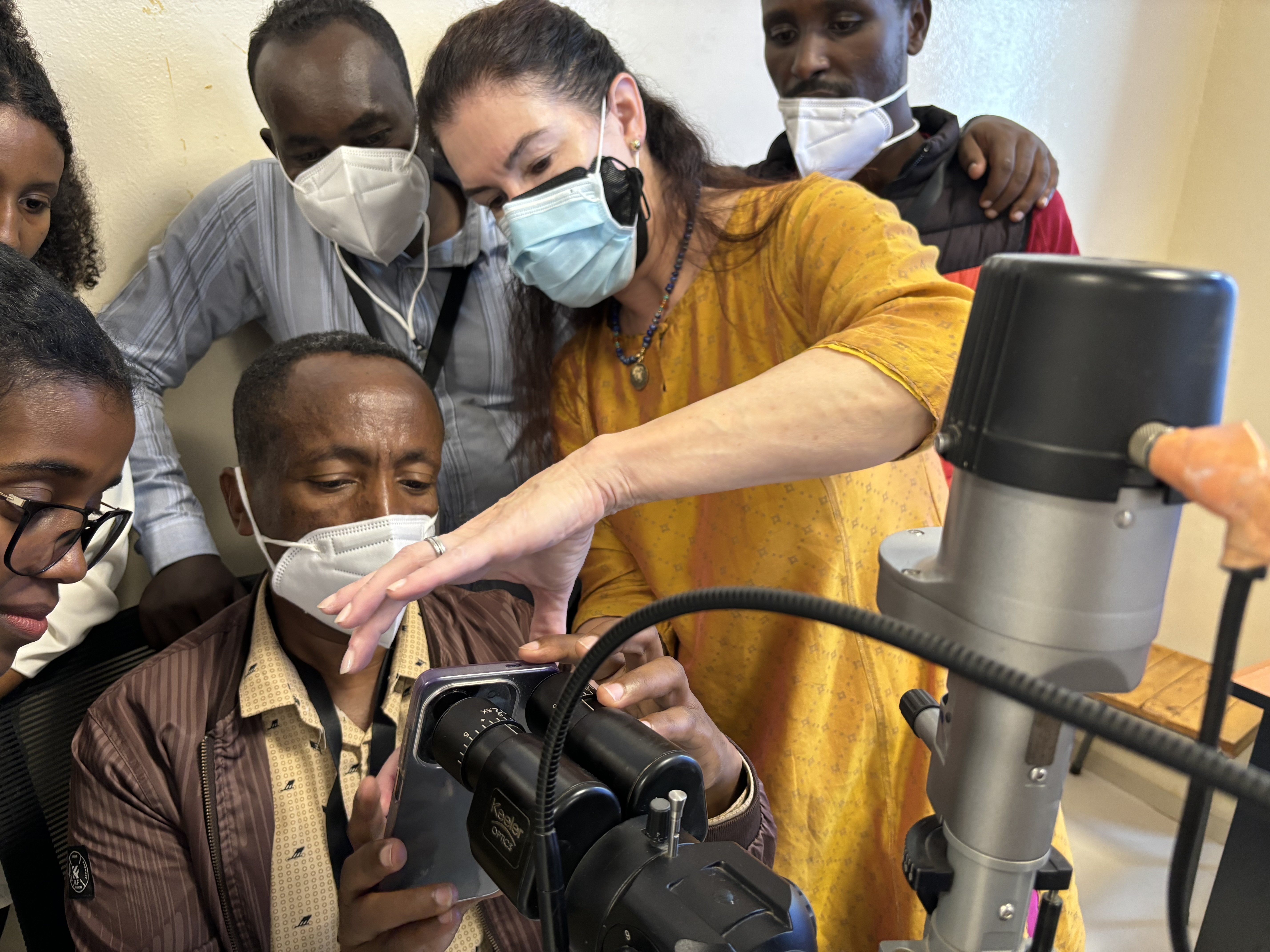 Hands on training with Dr Audrey Rostov