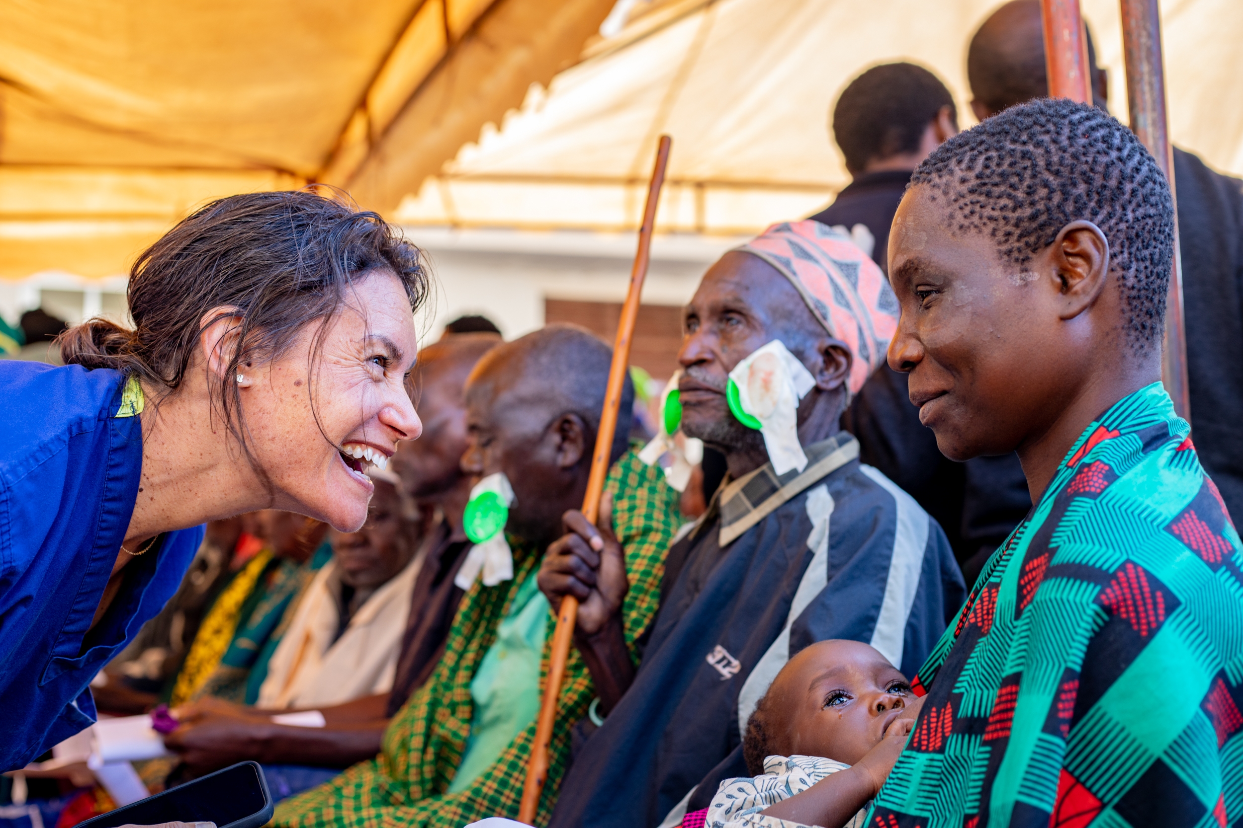 Tanzanian mother Anastazia