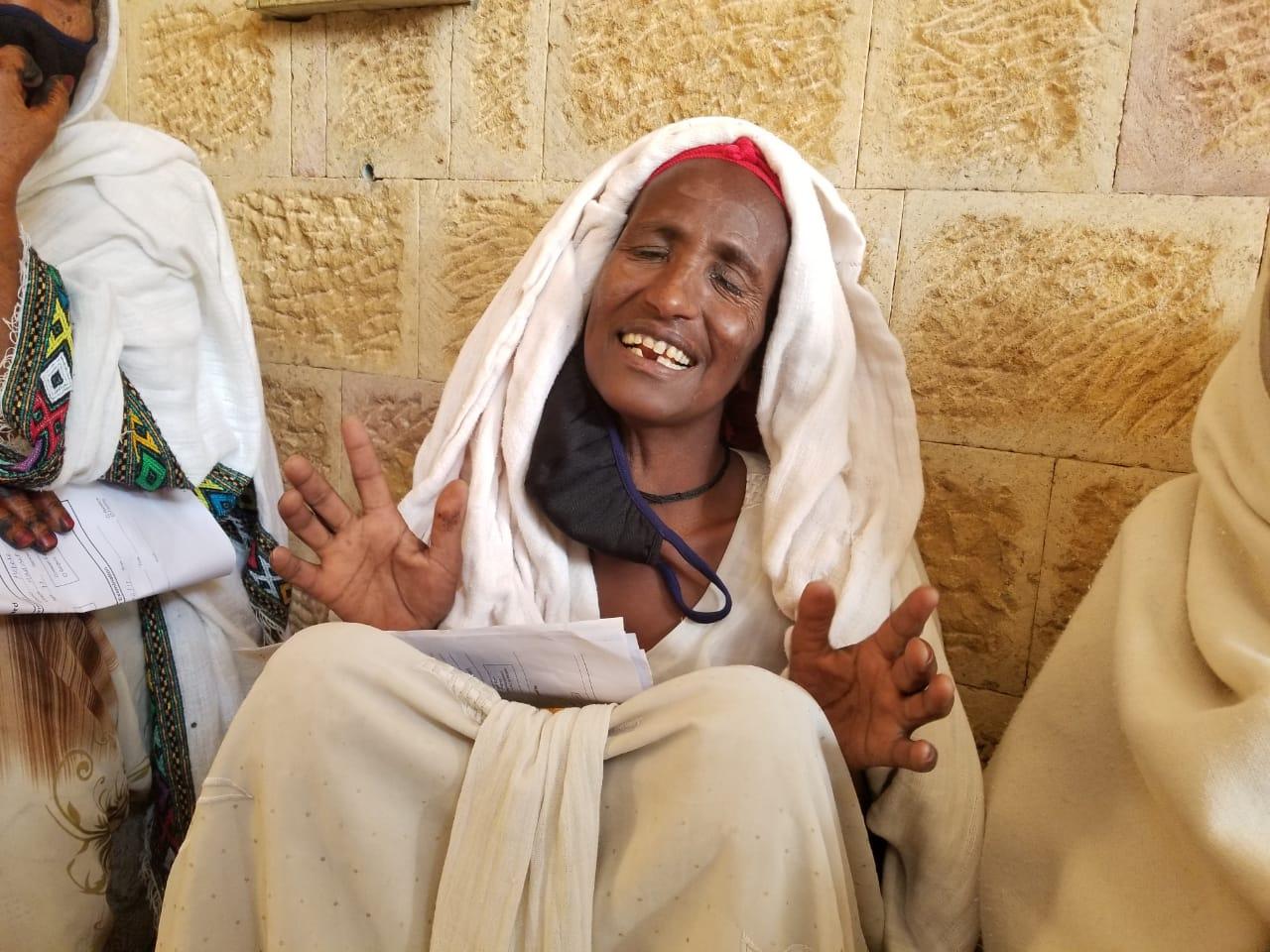 Patient in Tigray