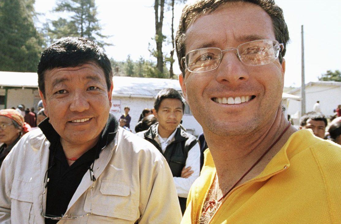 Dr. Sanduk Ruit and Dr. Geoff Tabin, co-founders of Cure Blindness Project