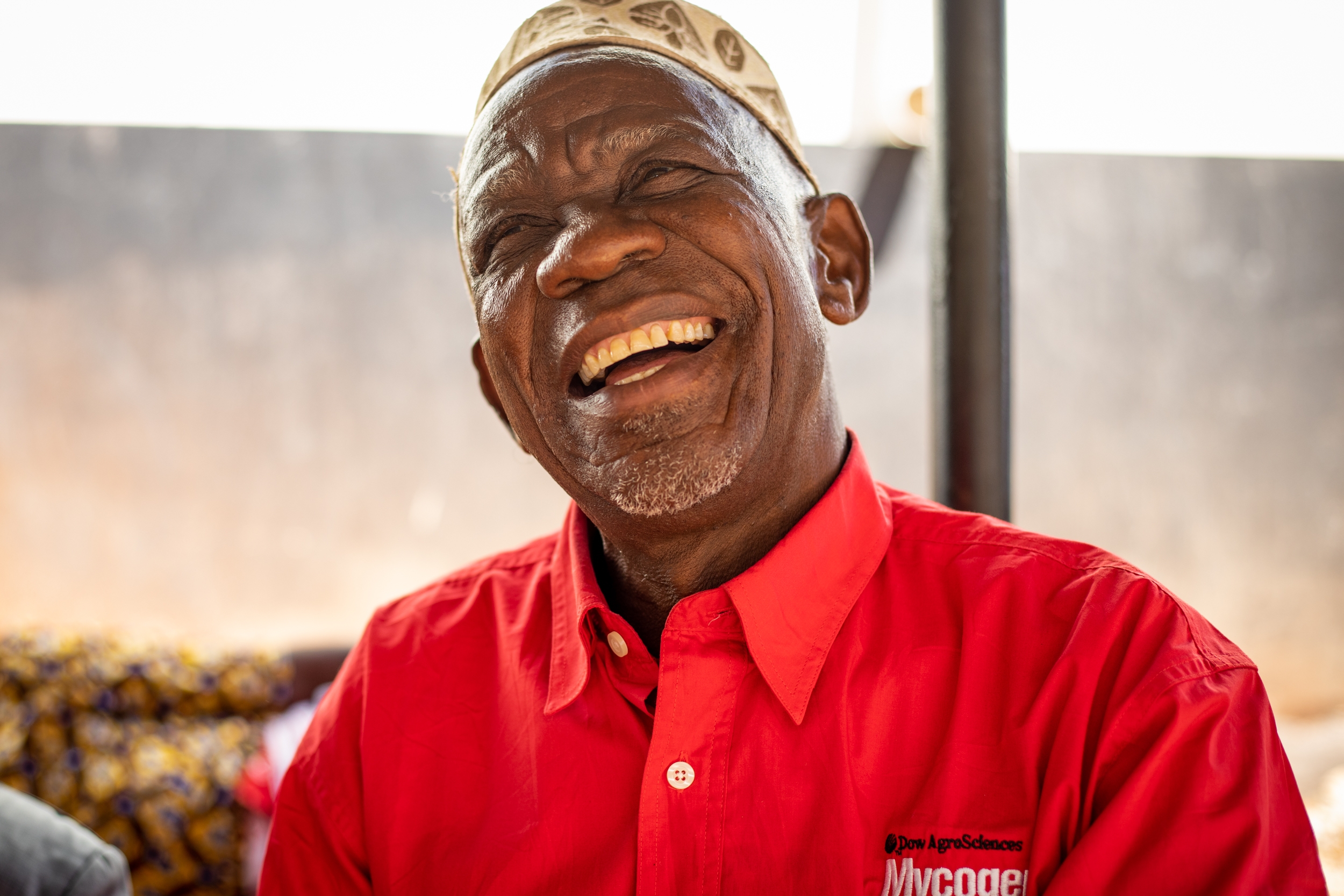 Hussein, Tanzanian miner who had sight restoring surgery