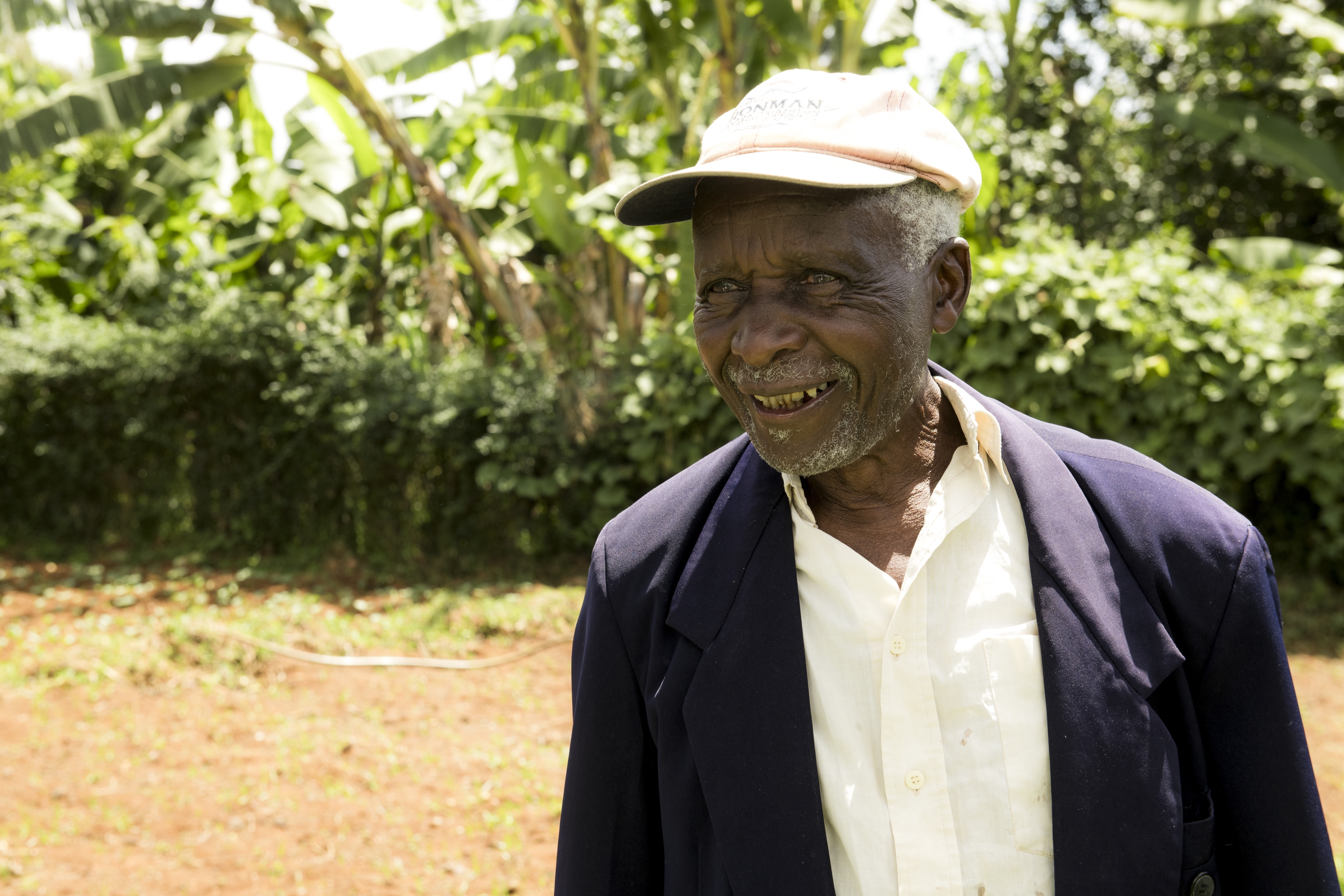 Stevenson joins the van trip to travel to City Eye Hospital.
