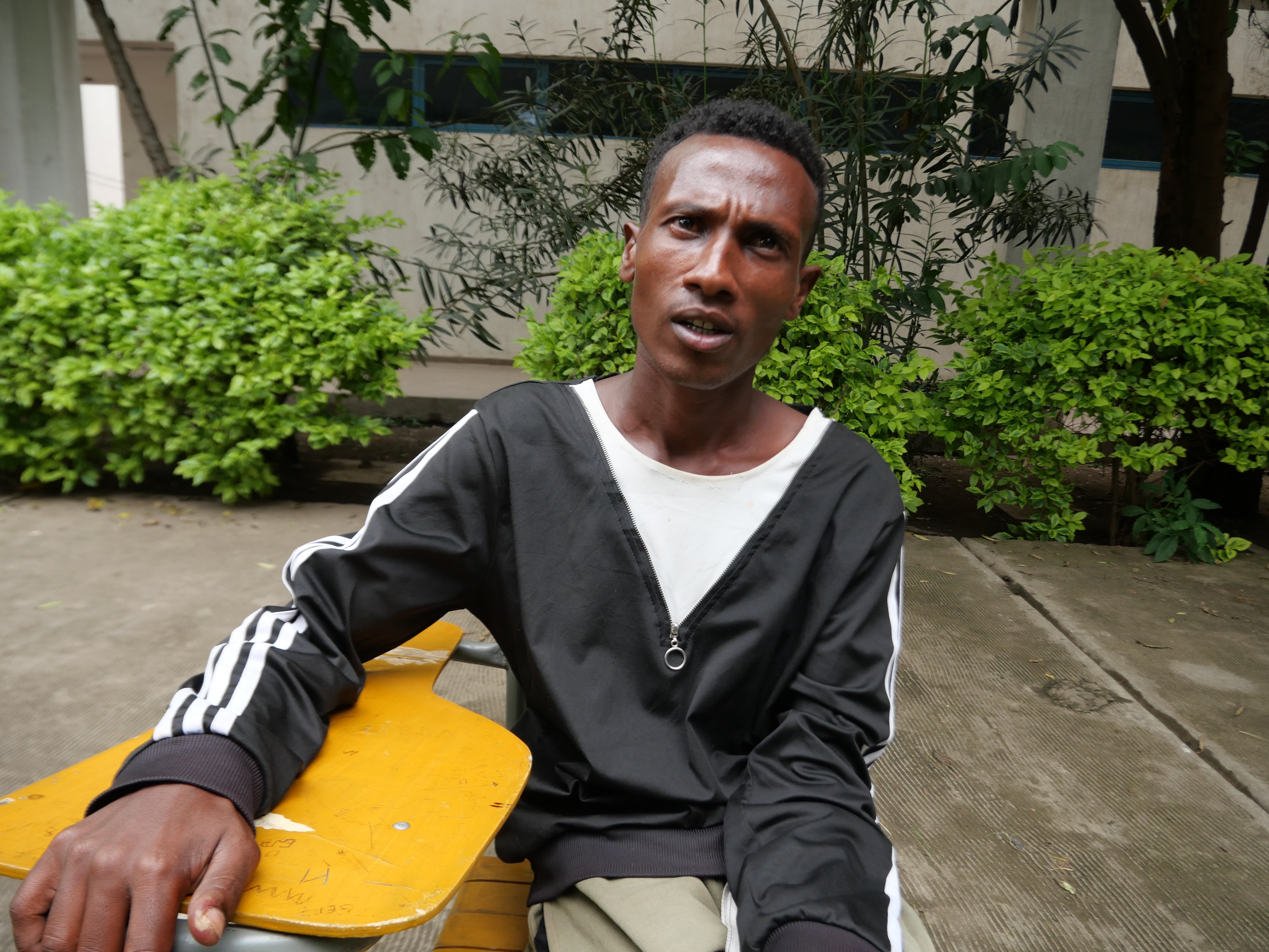 Ethiopian Soldier Sees Again