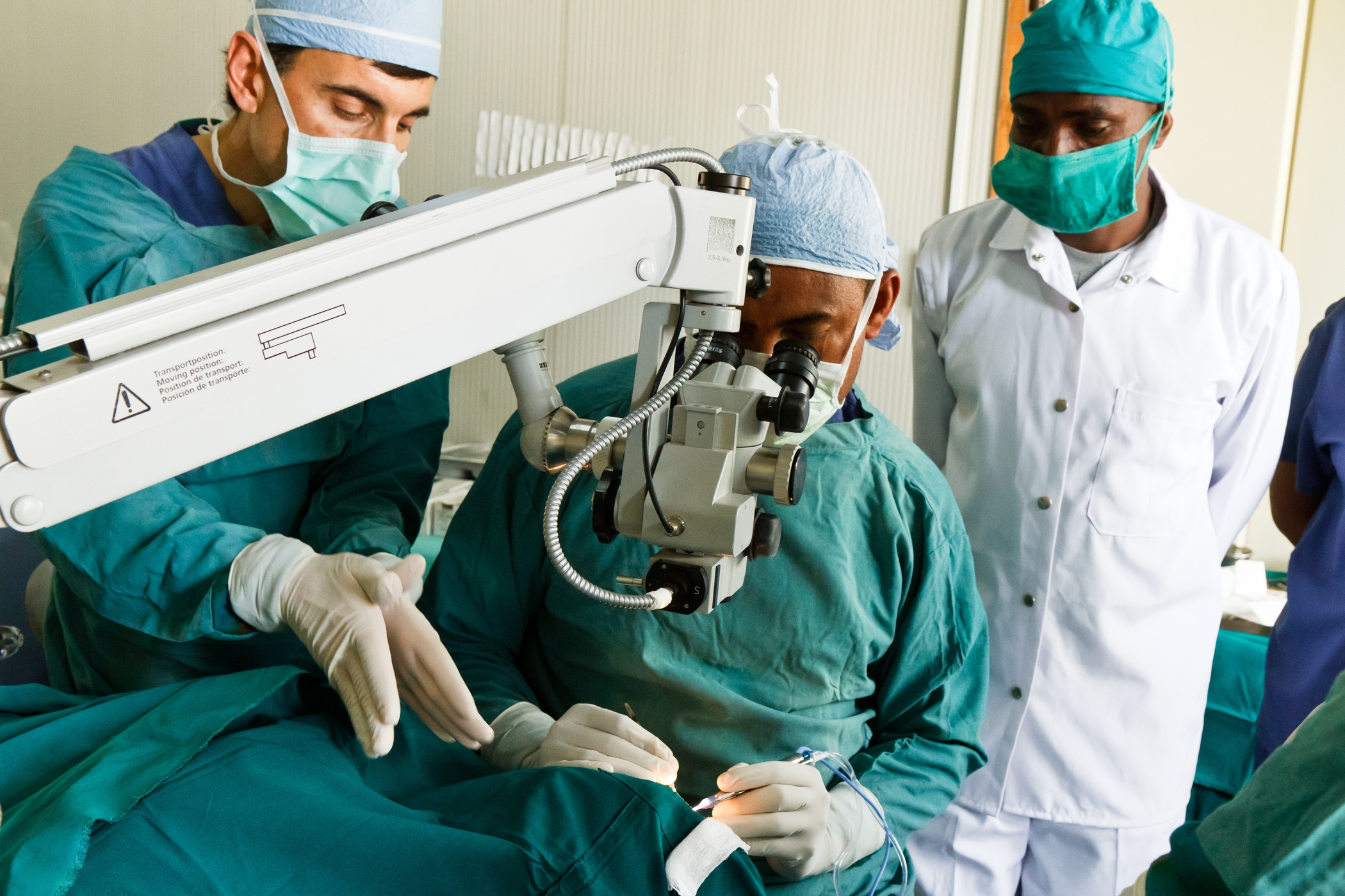 Cure Blindness Project supported training