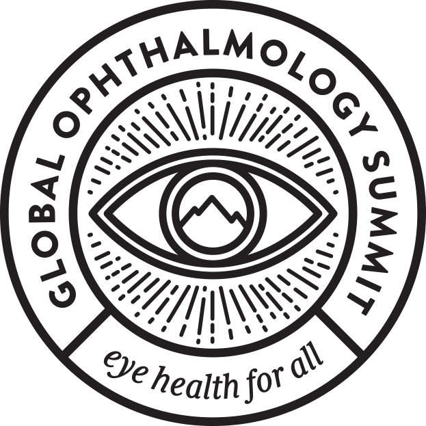 Global Ophthalmology Summit Logo: Eye Health for All