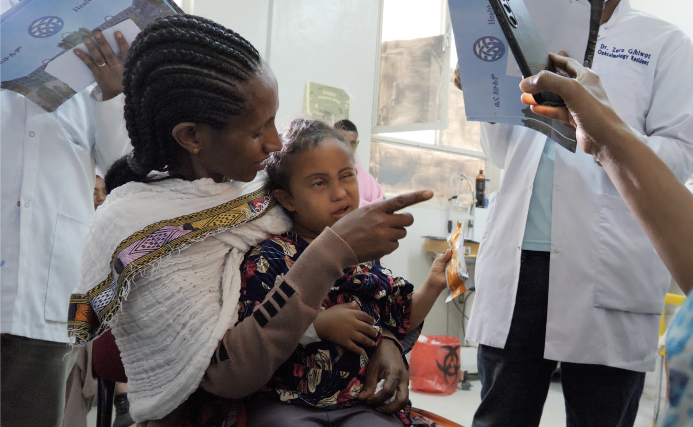 Heran and her mother Tsega